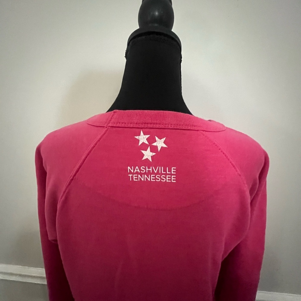 Jackalope Brewing Co Women’s Sweatshirt Crew Neck Comfort Fit Nashville Tennesse - Picture 4 of 5